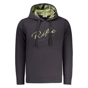 Rifle Blue Cotton Men's Men's Hoodie
